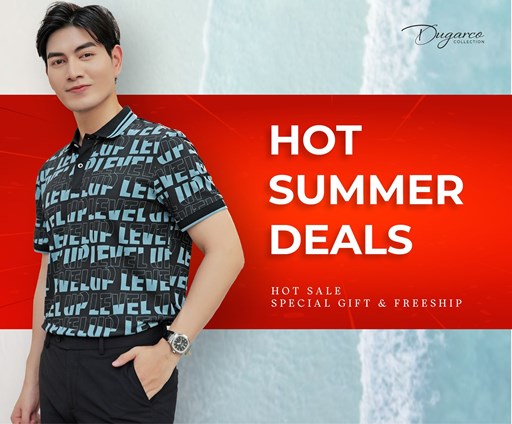 ĐÓN HÈ SANG, RINH NGAY ƯU ĐÃI RỘN RÀNG TẠI DUGARCO COLLECTION! ĐÓN HÈ SANG, RINH NGAY ƯU ĐÃI RỘN RÀNG TẠI DUGARCO COLLECTION!